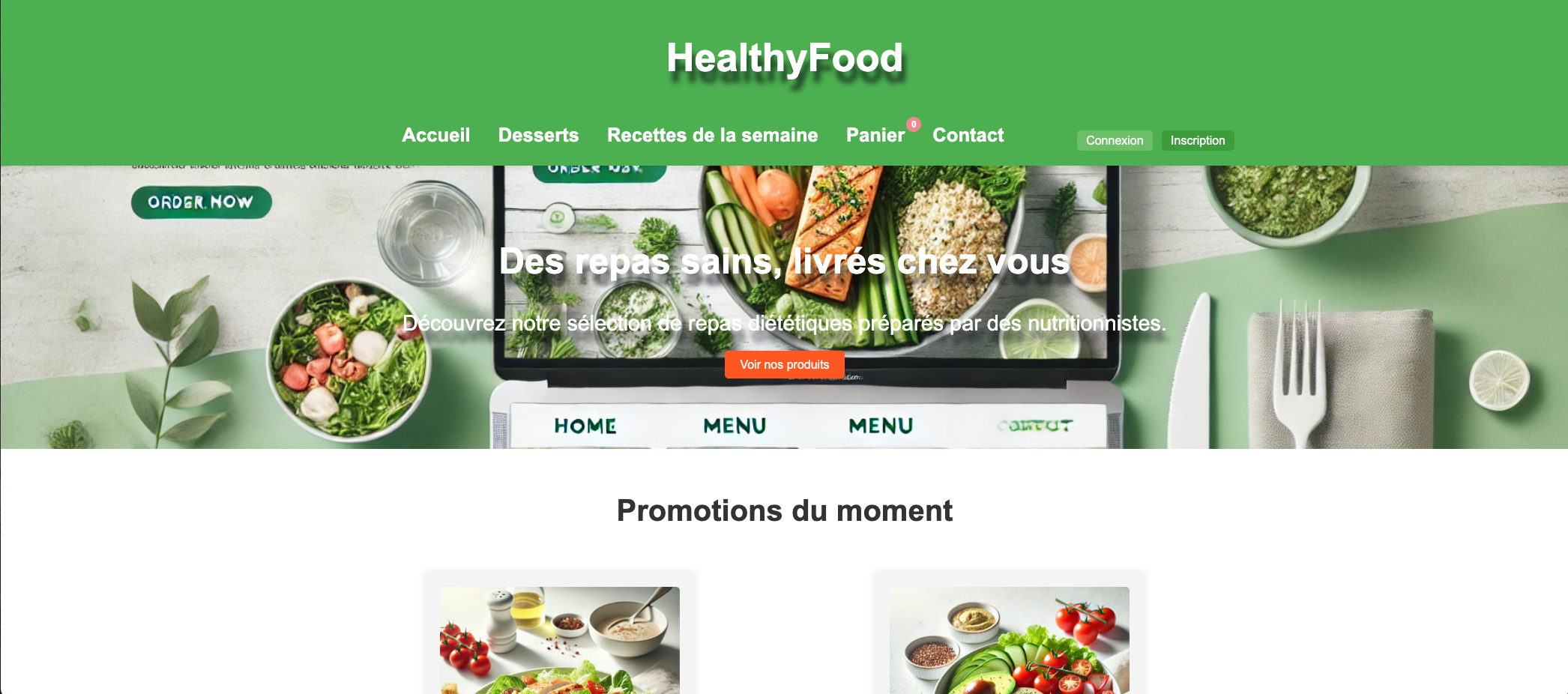 Aperçu HealthyFood